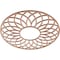 Ekena Millwork Cannes Wood Fretwork Pierced Ceiling Medallion, Cherry, 20"OD x 6 7/8"ID x 3/8"T CMWP20X20X0375CNCH - alternate 3